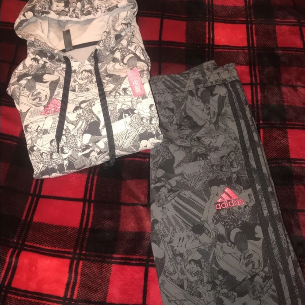 Adidas Captain Tsubasa track suit size S